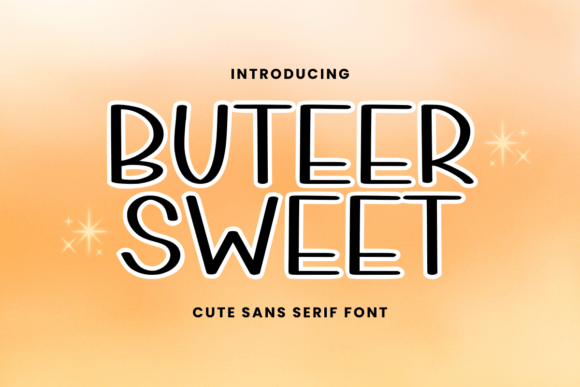 Butter Sweet Font: The Playful Handwriting Typeface That Brings Cute Vibes to Every Project