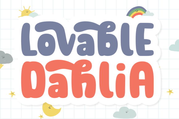 Lovable Dahlia Font: A Chubby Display Typeface That Transforms Creative Workflows
