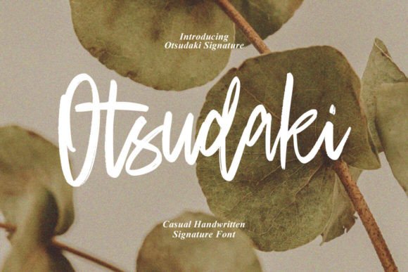 Otsudaki Font: Signature Style for Design