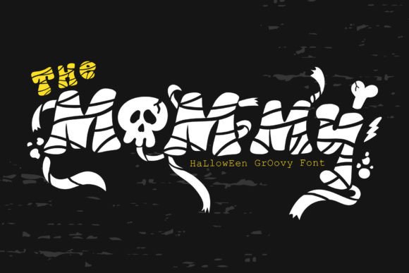 The Mommy Font: A Spooky Decorative Typeface That Brings Halloween Drama to Life