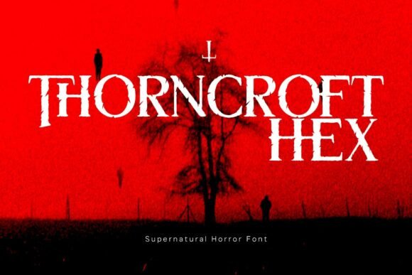 Thorncroft Hex Font: Where Ritual Carving Meets Digital Horror Typography